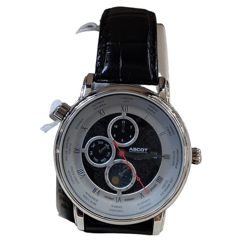 Ascot armbanduhr 5cm herren - ascot,