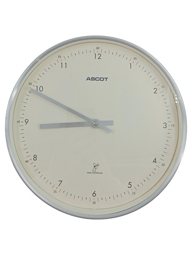 Ascot wanduhr radio controlled - ascot,