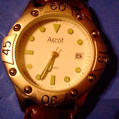 Ascot herren quarz armbanduhr - herren,