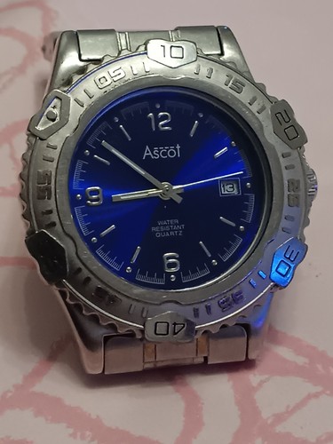 Ascot armbanduhr herren - herren, blaues